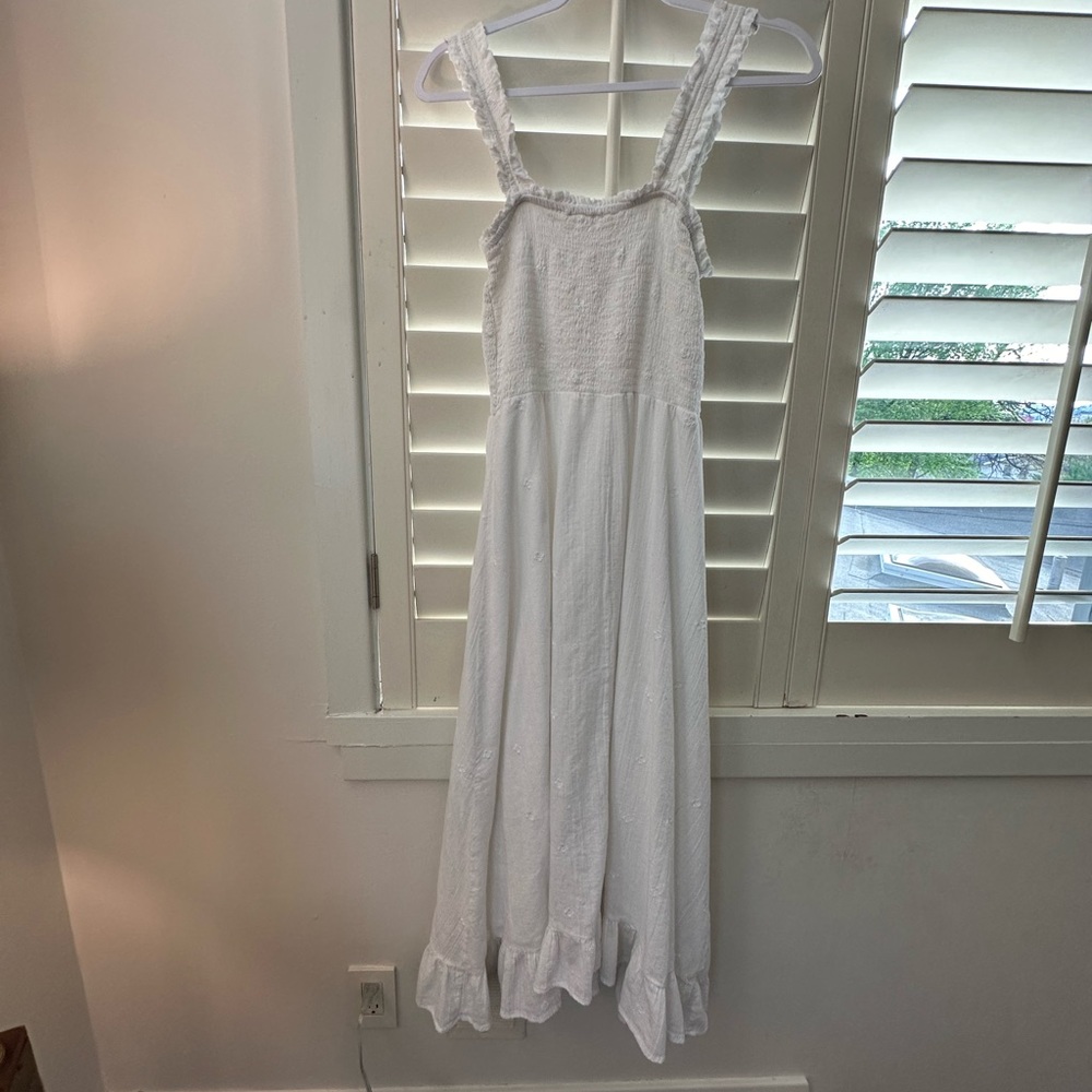 Aspiga Rihanna Embroidered Sundress in White, size XS - Picture 3 of 8